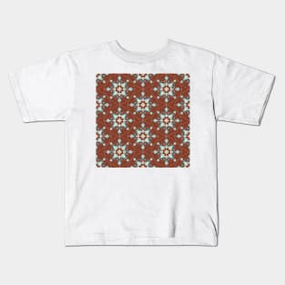 Decor abstract geometric mosaic 01 Kids T-Shirt